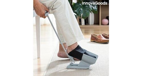 Chausse-pieds pour chaussures et chaussettes avec enlève-chaussettes shoeasy innovagoods