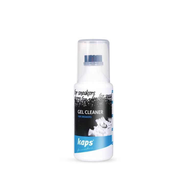 Gel Nettoyant pour Baskets - Kaps - 100 ml - Brosse dApplication - Compatible Cuir - Mixte