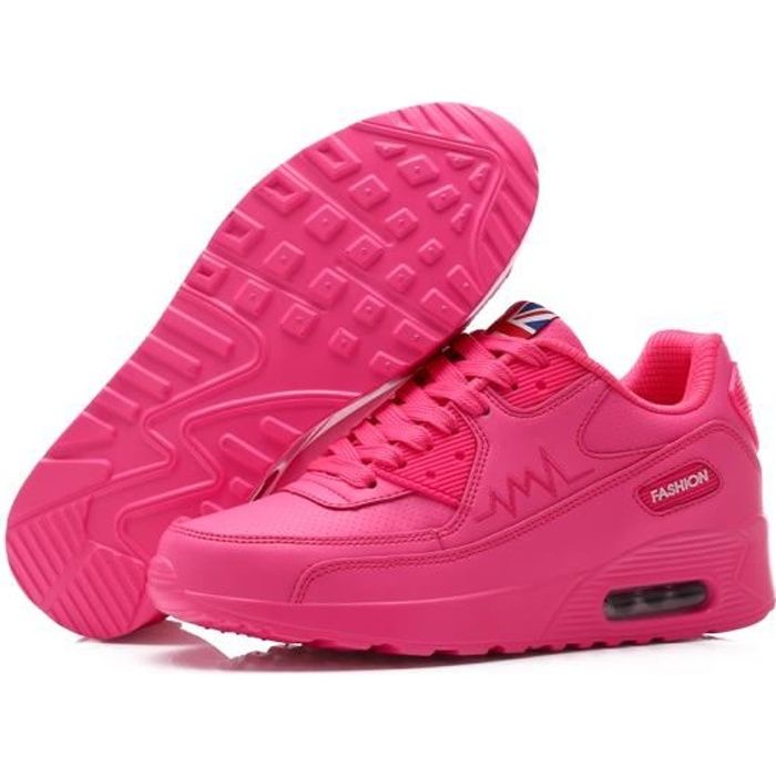 Baskets de sport pour femme - Marque Air - Course Gym Fitness - Rose