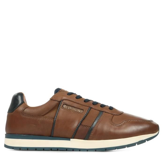 Baskets - REDSKINS - Affairo - Cuir - Doublure cuir et textile - Semelle caoutchouc