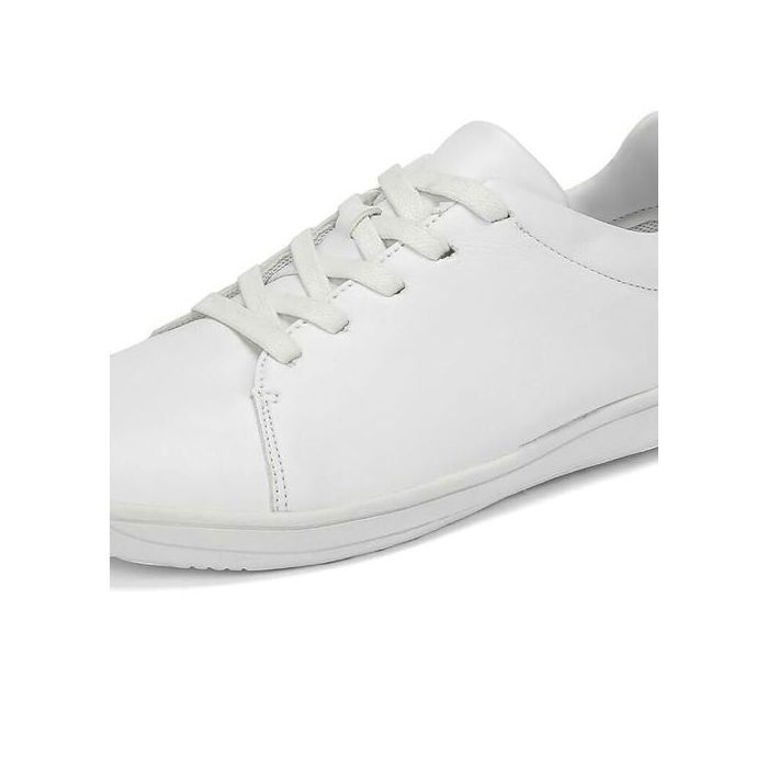 Baskets blanches unisex à lacets taille 42 légères et confortables semelle amortissante EVA idéales sport marche quotidien