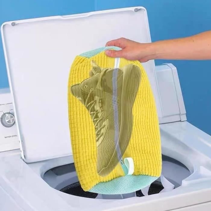 VBESTLIFE Sac pour Machine a Laver Chaussures --- Laveuse de Chaussures Pratique --- Sac de Lavage pour Baskets