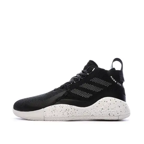 Chaussures de basketball Noires Homme Adidas Rose