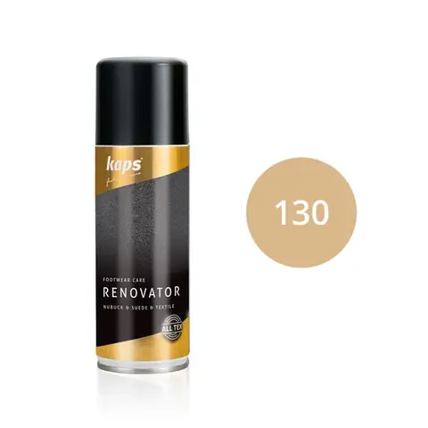 Rénovateur pour chaussures en daim et nubuck - Kaps Renovator - 200ml  #130 - Beige