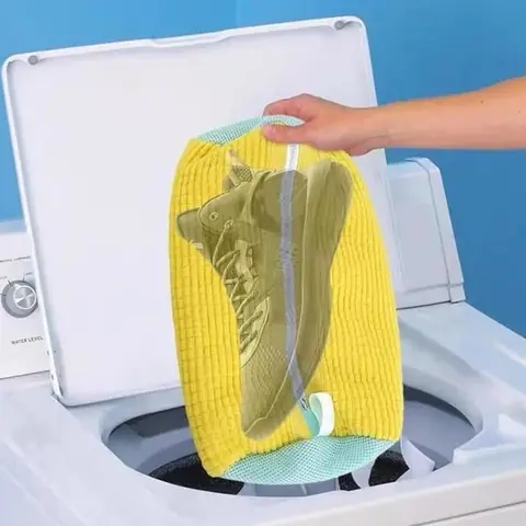 VBESTLIFE Sac pour Machine a Laver Chaussures --- Laveuse de Chaussures Pratique --- Sac de Lavage pour Baskets